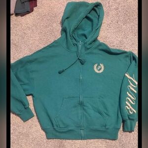 PINK Victoria's Secret Teal Hoodie